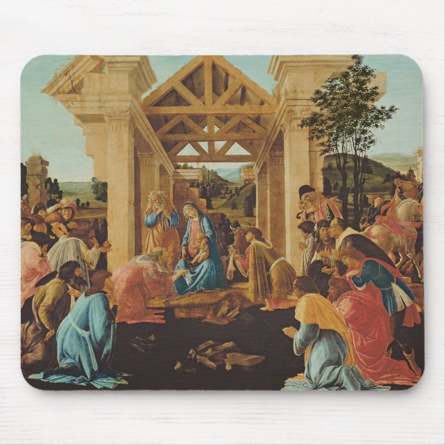 The Adoration of the Magi, c.1478-82 Mouse Mat (Front)