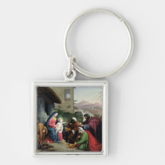 The Adoration of the Magi, c.1833-36 Key Ring (Front)