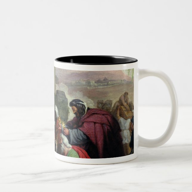 The Adoration of the Magi, c.1833-36 Two-Tone Coffee Mug (Right)