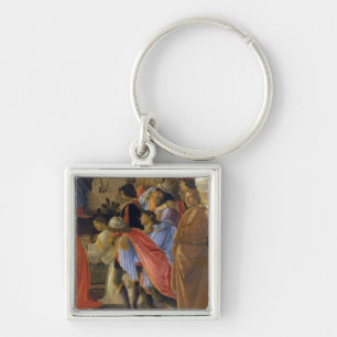 The Adoration of the Magi, detail of depicting sel Key Ring