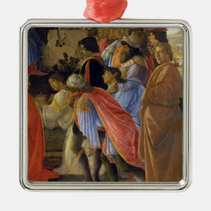 The Adoration of the Magi, detail of depicting sel Metal Tree Decoration