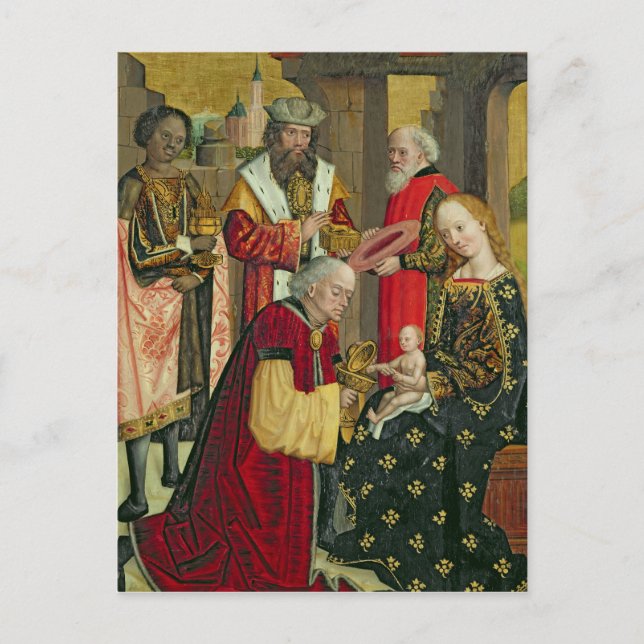 The Adoration of the Magi, from the Dome Altar Postcard (Front)