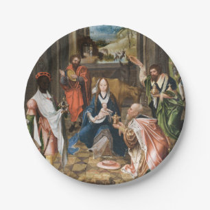 The Adoration of the Magi- jesus Holiday   Paper P Paper Plate