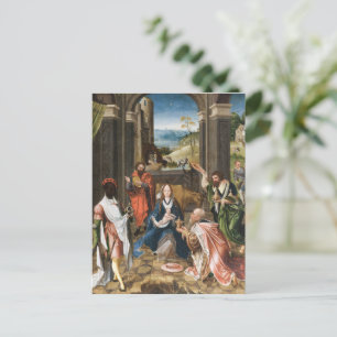 The Adoration of the Magi- jesus Holiday Postcard