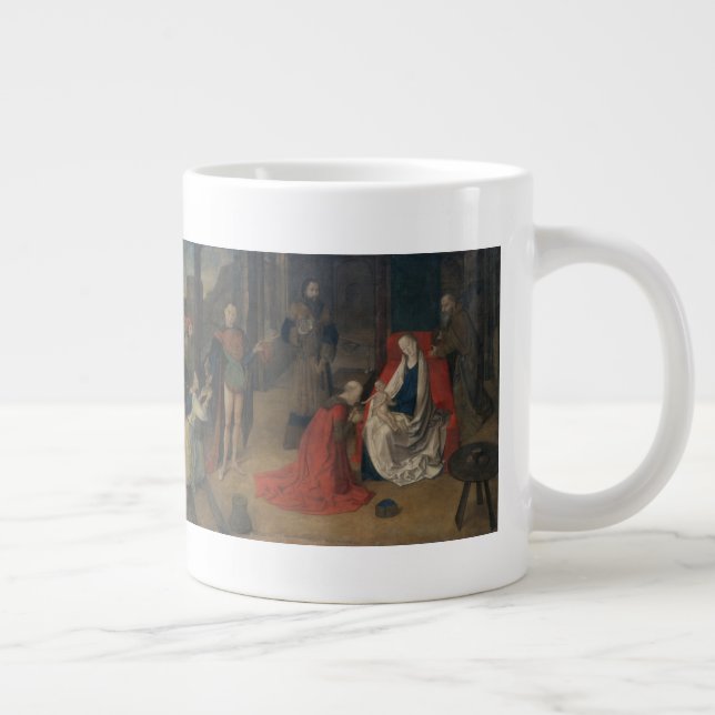 The Adoration of the Magi Large Coffee Mug (Right)