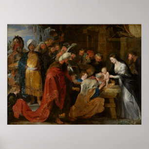 The Adoration of the Magi (Lyon) Poster