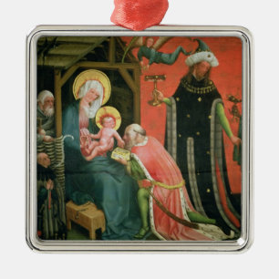 The Adoration of the Magi (oil on panel) Metal Tree Decoration
