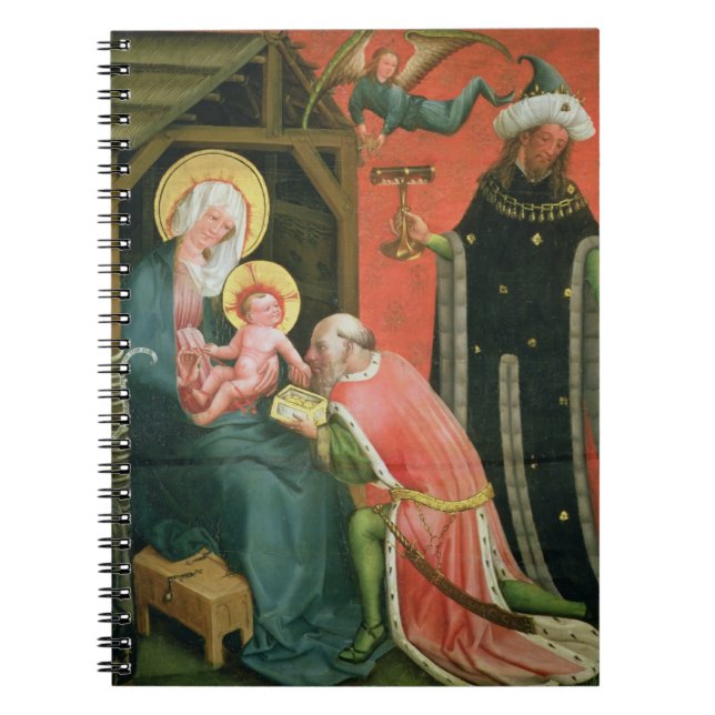 The Adoration of the Magi (oil on panel) Notebook (Front)