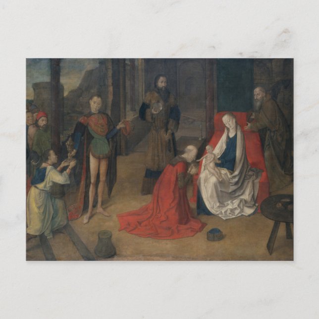 The Adoration of the Magi Postcard (Front)