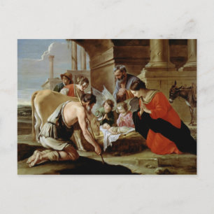 The Adoration of the Shepherds, c.1638 Postcard