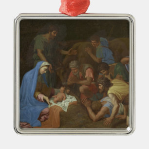 The Adoration of the Shepherds circa 1653 Metal Tree Decoration