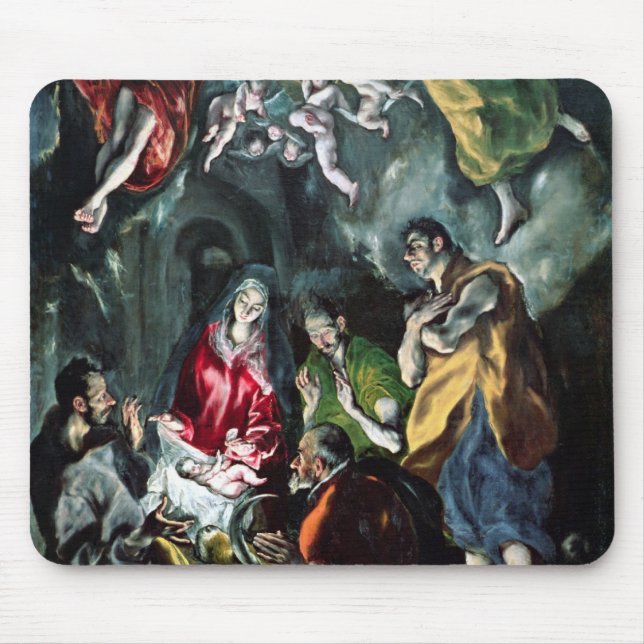 The Adoration of the Shepherds Mouse Mat (Front)