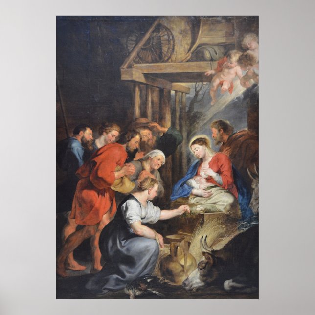The Adoration of the Shepherds Poster (Front)