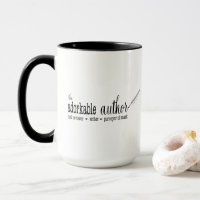 the adorkable author mug