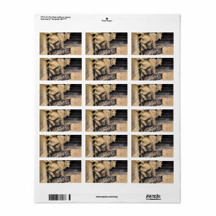 The Advance by Louis Wain Label