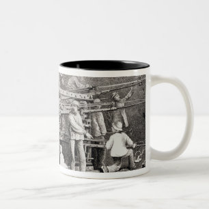The Advanced Gallery on the French Side of the Mon Two-Tone Coffee Mug