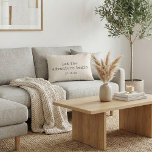 The Adventure Begin Minimalist Quote Wedding Date Decorative Cushion<br><div class="desc">This design features the phrase “let the adventure begin” in a softly distressed,  typewriter-style font on a warm cream background. The understated layout feels timeless and sentimental,  making it a meaningful keepsake for celebrating a new chapter. A simple,  heartfelt design suited for weddings,  anniversaries,  or milestone moments.</div>