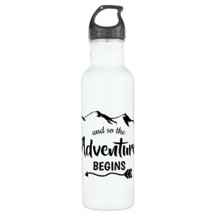 The Adventure Begins Cool 710 Ml Water Bottle