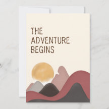 The Adventure Begins | Landscape Mountain Wedding