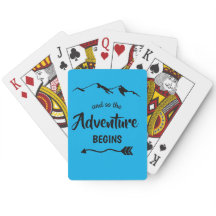 The Adventure Begins Modern Quote