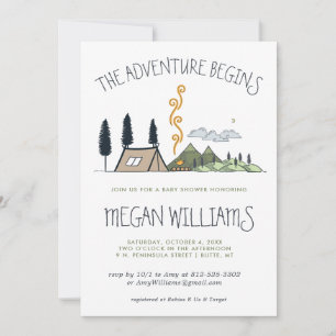 The Adventure Begins   Mountain Baby Shower