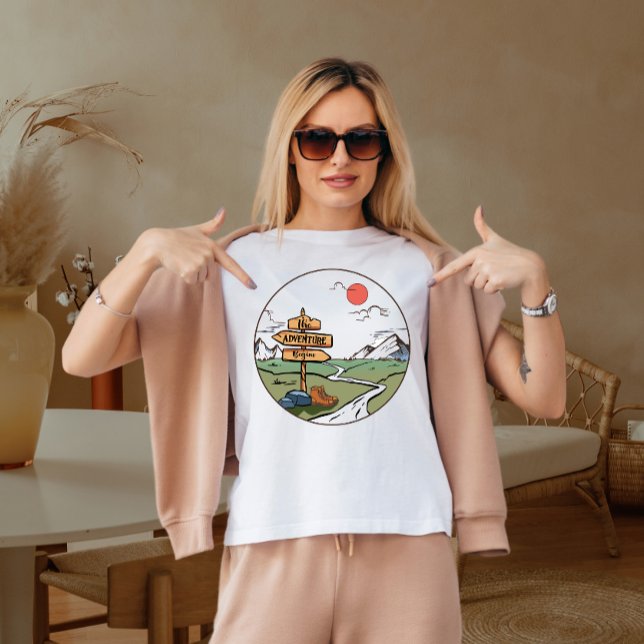 The adventure begins  T-Shirt (Creator Uploaded)