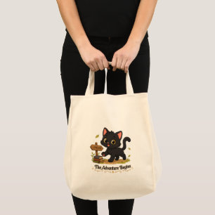 The Adventure Begins-Ziggy happily  Tote Bag
