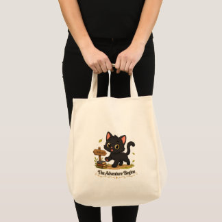 The Adventure Begins-Ziggy happily  Tote Bag