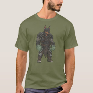 The adventure of the German Pinscher gladiator dog T-Shirt