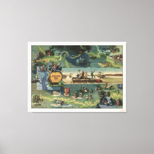 The adventures of Huckleberry Finn Canvas Print