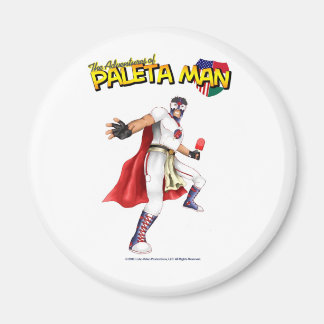 The Adventures of Paleta Man Magnet