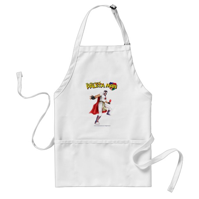 The Adventures of Paleta Man Standard Apron (Front)