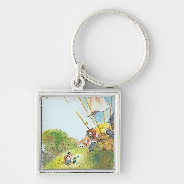 The Adventures of Ted, Ed and Caroll Key Ring (Front)