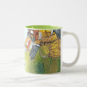 The Adventures of Ted, Ed and Caroll Two-Tone Coffee Mug
