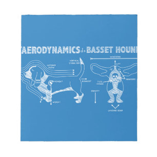 The Aerodynamics of a Basset Hound Notepad
