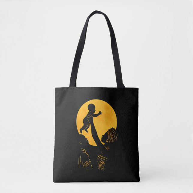 The African Family Tote Bag (Front)