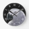 The African Grey Parrot Wall Clock