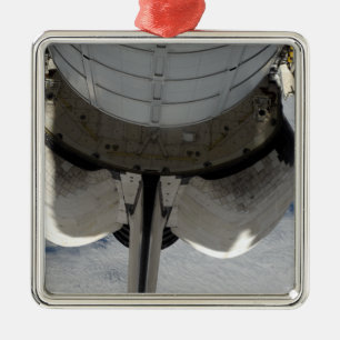 The aft portion of the Space Shuttle Endeavour 2 Metal Tree Decoration