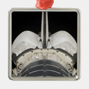The aft portion of the Space Shuttle Endeavour Metal Tree Decoration