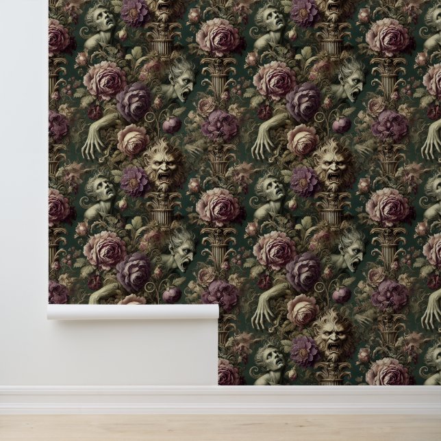The After Hours Reliquary – Gothic Baroque Wallpaper (Application)