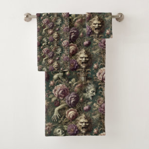 The After Hours Reliquary – Gothic Victorian Bath Towel Set