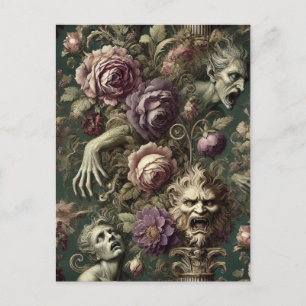 The After Hours Reliquary – Gothic Victorian Holiday Postcard