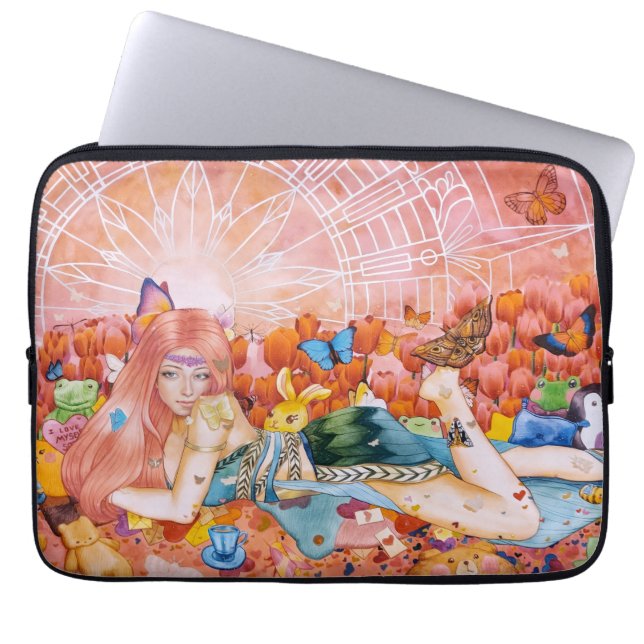 The Afternoon Laptop Sleeve (Front)