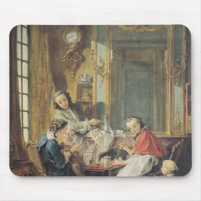 The Afternoon Meal, 1739 Mouse Mat (Front)