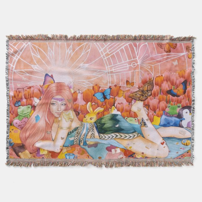 The Afternoon Throw Blanket (Front)