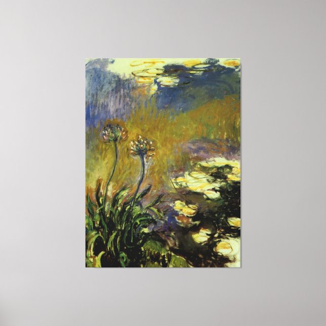 The Agapanthus Canvas Print (Front)