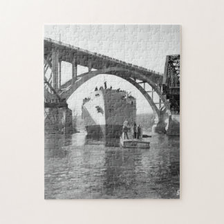 The Agawam under Mendota Bridge 252 piece Jigsaw Puzzle