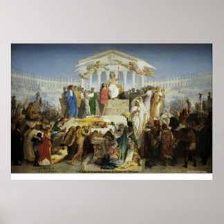 The Age of Augustus, Birth of Christ by Gerome Poster