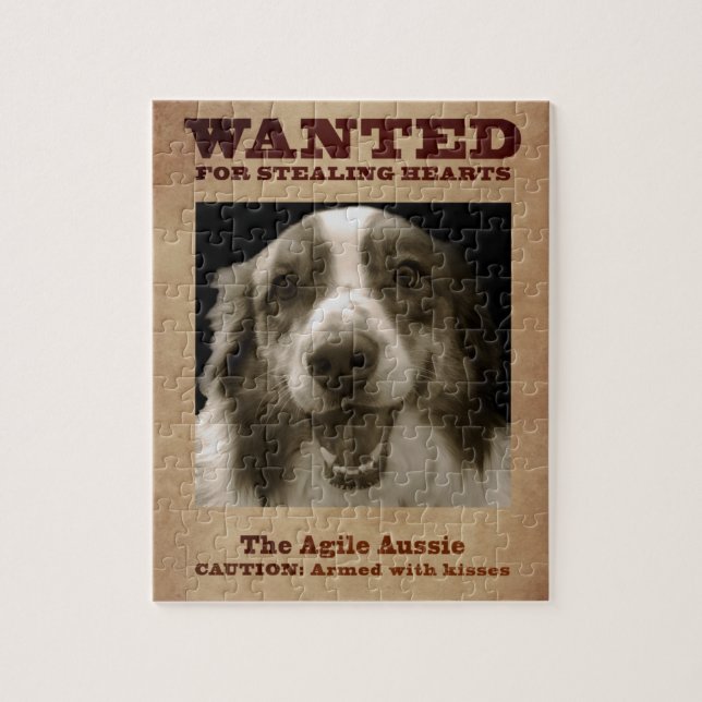 The Agile Aussie Jigsaw Puzzle (Vertical)