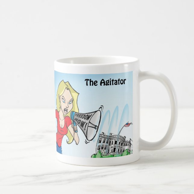 The Agitator Molon Labe Mug (Right)